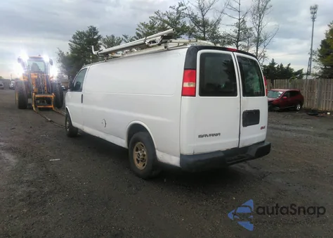 2008 GMC Savana Work Van z USA, uszkodzony, nr VIN 1GTHG39K381106081
